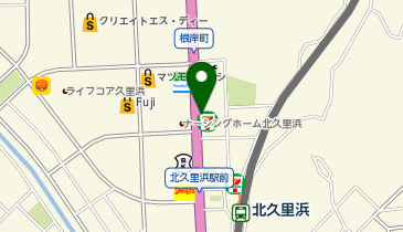タイムズゆず庵北久里浜店の地図画像