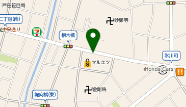 タイムズマルエツ戸田氷川町店第1の地図画像