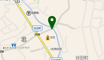 タイムズ万代生駒店の地図画像
