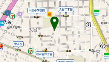 タイムズ入谷2丁目の地図画像
