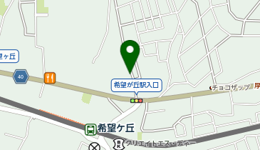 タイムズコナミスポーツクラブ希望が丘第1の地図画像
