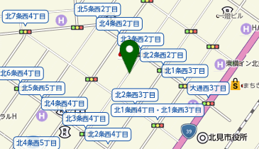タイムズ北見NUPSの地図画像