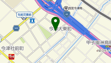 タイムズ甲子園第16の地図画像