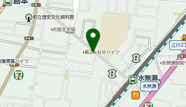 タイムズ水無瀬2丁目の地図画像