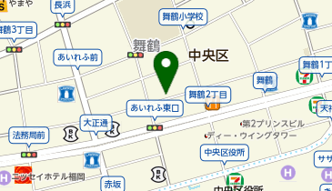 タイムズ福岡舞鶴2丁目の地図画像