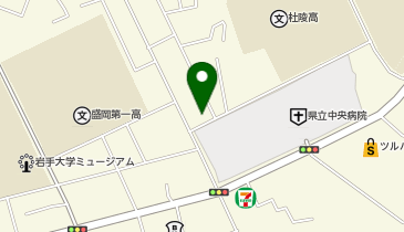 タイムズ盛岡上田の地図画像