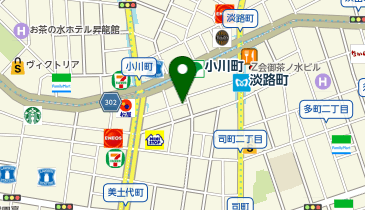 タイムズ神田小川町第8の地図画像