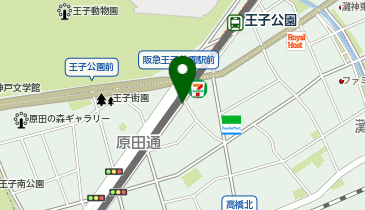 タイムズ王子動物園前第3の地図画像
