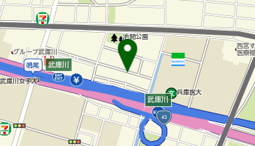 タイムズ西宮池開町の地図画像