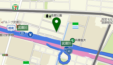 タイムズ西宮池開町第2の地図画像