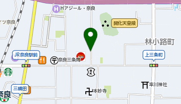 タイムズ奈良ワシントンホテルプラザの地図画像