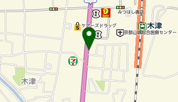 タイムズ木津駅前第2の地図画像