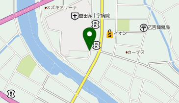 タイムズ益田赤十字病院の地図画像