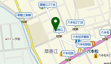 タイムズ六本松駅前の地図画像