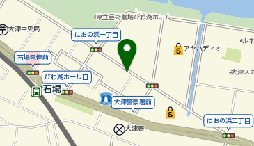 タイムズスギ薬局大津中央店の地図画像