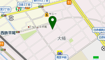 タイムズ福岡大楠2丁目の地図画像