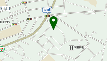 アメニティパーク北大桐住宅第1の地図画像