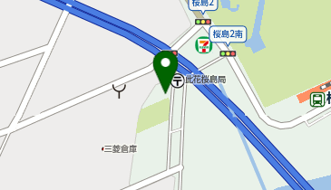 アメニティパーク桜島の地図画像