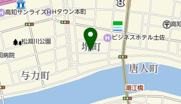 エースクエア高知堺町第1の地図画像