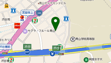 スムーズパーク渋谷2丁目の地図画像
