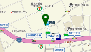 スムーズパーク二番町の地図画像