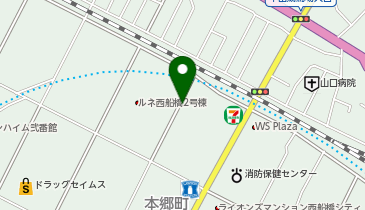 タイムパーキング本郷町の地図画像