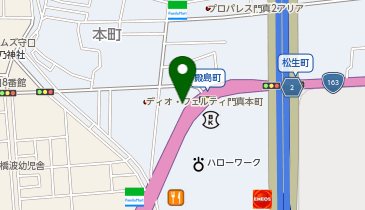 carboy門真本町の地図画像