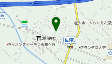 ウェルカムパーク調布佐須町1丁目の地図画像