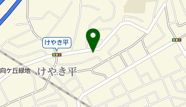 ウェルカムパークけやき平の地図画像