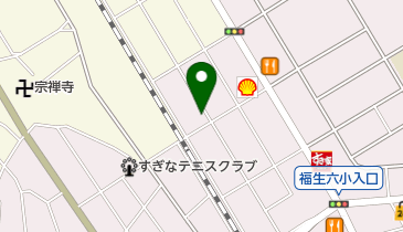 ウェルカムパーク福生第四の地図画像