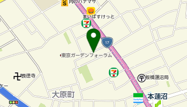デイリーパーク板橋大原町の地図画像