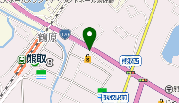 Dパーキングフレスポ熊取の地図画像