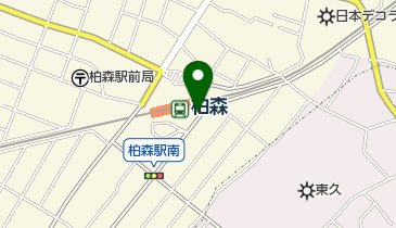 Dパーキング柏森駅前の地図画像