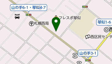 Dパーキングフレスポ琴似の地図画像