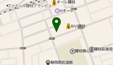 DパーキングBiVi藤枝の地図画像