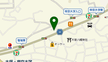 5c王道の大地 DAICHI PARK No.126 帝京大学前」(八王子市-駐車場-〒192-0352