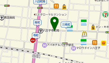 タツミ第2駐車場の地図画像