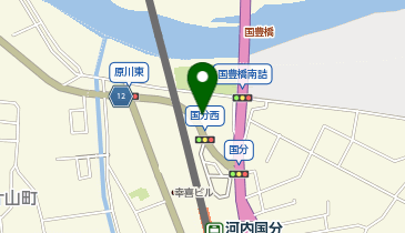 グッドパーキング河内国分駅前の地図画像