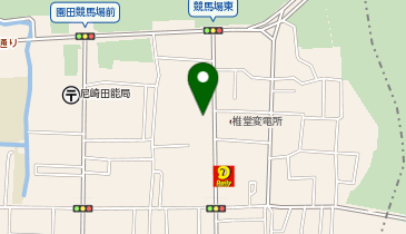 ウィングパーキング園田の地図画像