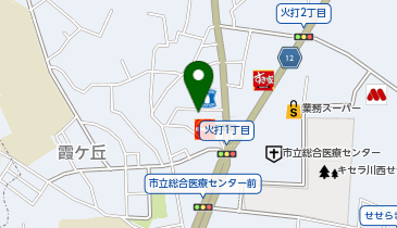e-park火打第二の地図画像