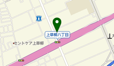 ABCパーク上草柳の地図画像