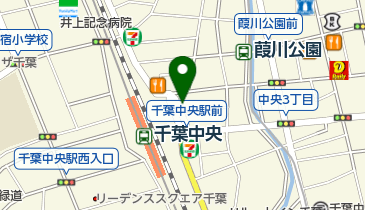 タイムスペース千葉中央駅前の地図画像