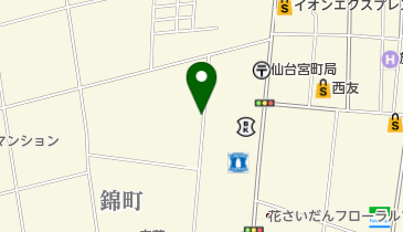 ホットハウス錦町第1パーキングの地図画像