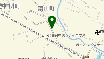 ホットハウス北仙台第5パーキングの地図画像