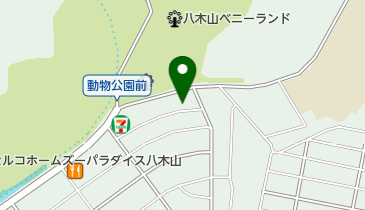 ホットハウス八木山動物公園前第1パーキングの地図画像