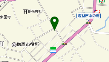 ホットハウス尾島町第1パーキングの地図画像
