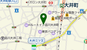 アイパーク大井町第1の地図画像