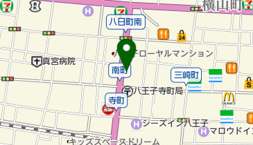 フラットパーキング八王子南町第1の地図画像