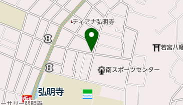 フラットパーキング横浜若宮町の地図画像