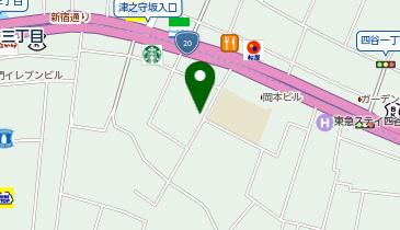Super jpm新宿若葉第1の地図画像